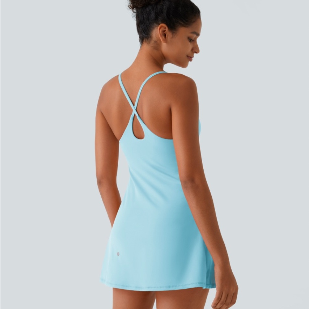 Nwt Halara Softlyzero, Active Open Back Dress. - image 4